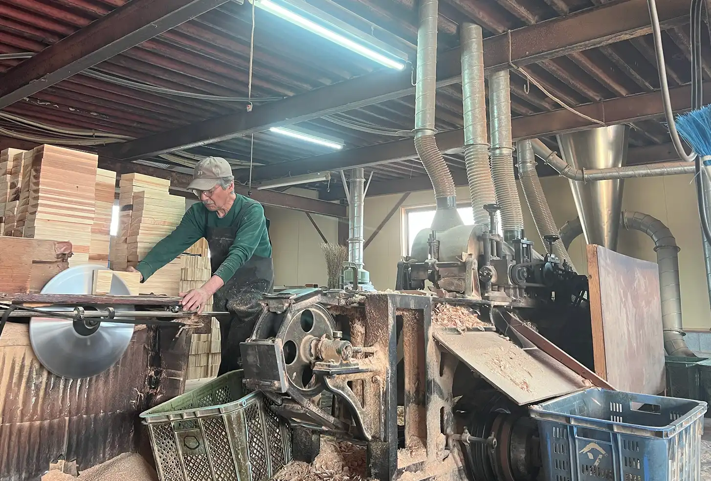 工房の製作風景