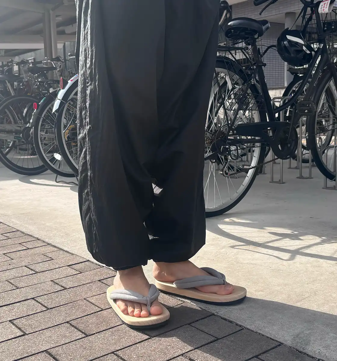 下駄の着用イメージ 02