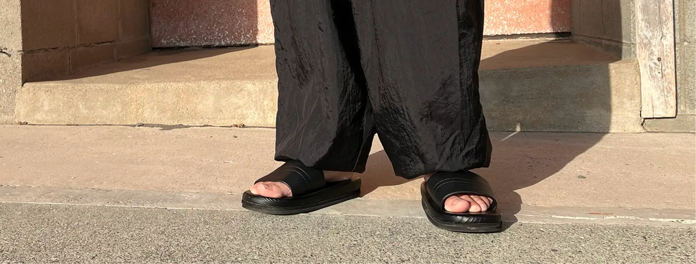 ウッドサンダル